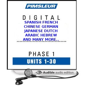Full Pimsleur courses in digital download format